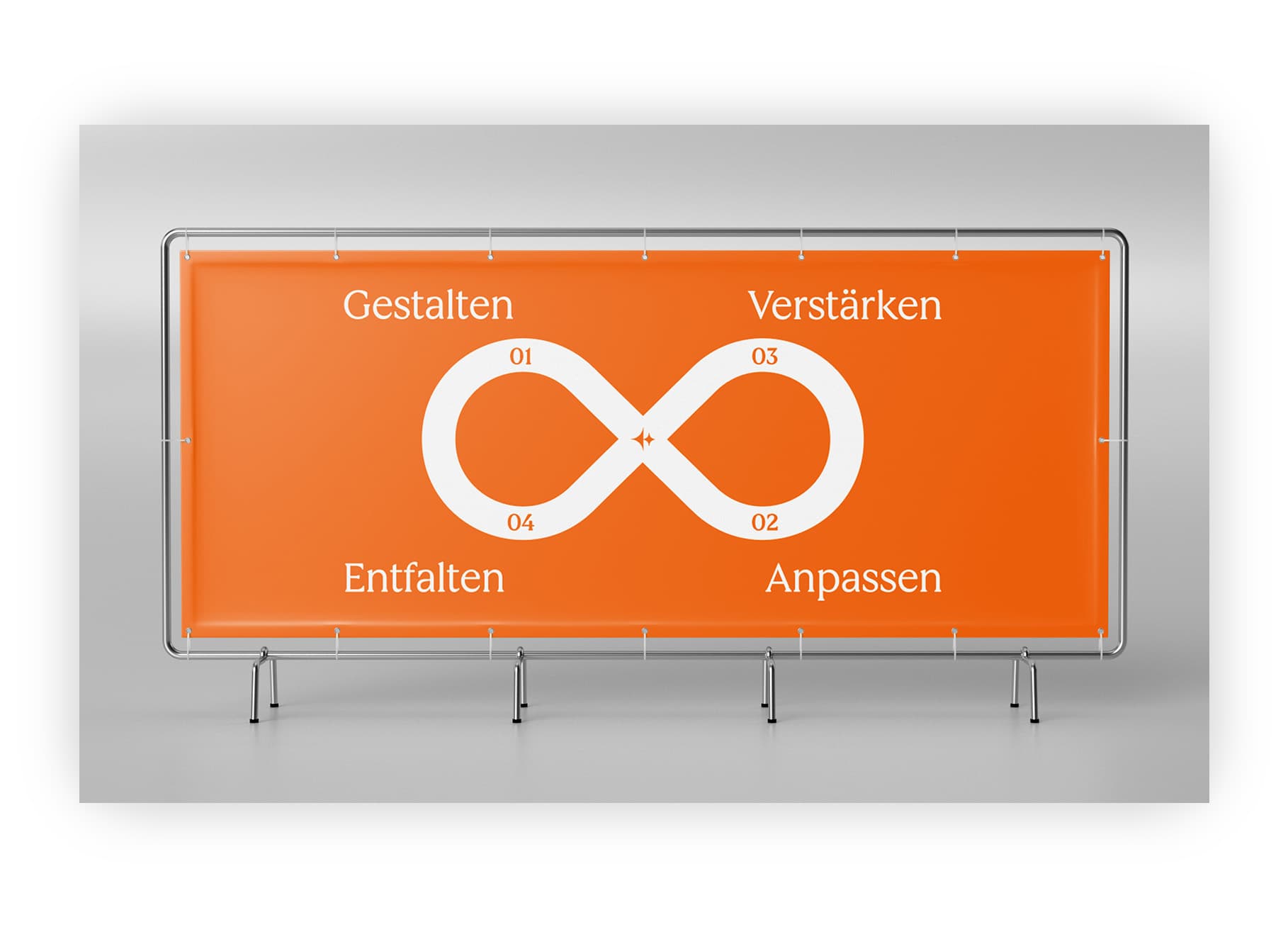HubSpot-Banner mit Unendlichkeitssymbol