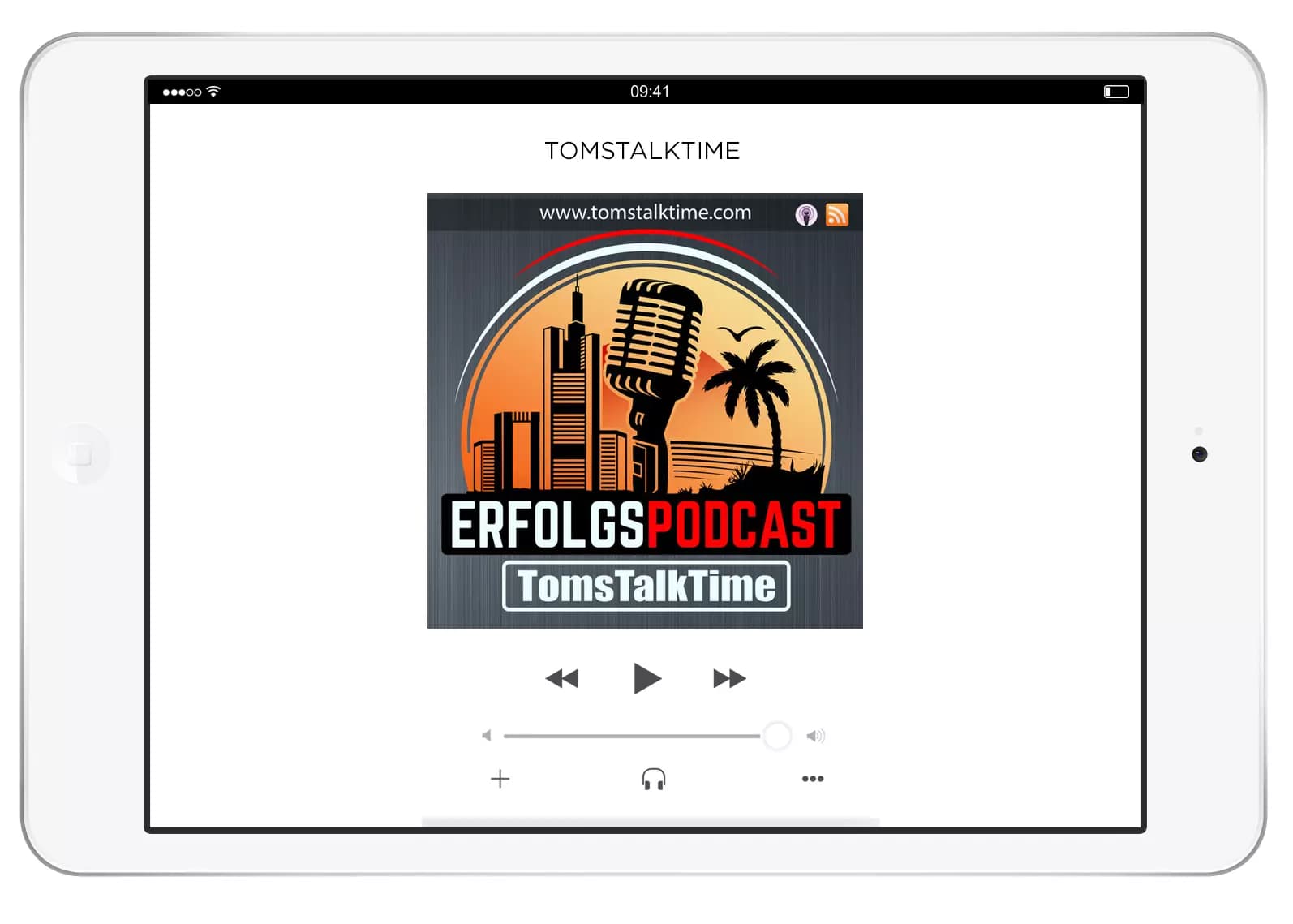 Bild vom Podcast Toms Talktime im Insight über die besten Podcasts von Unternehmen für Unternehmen