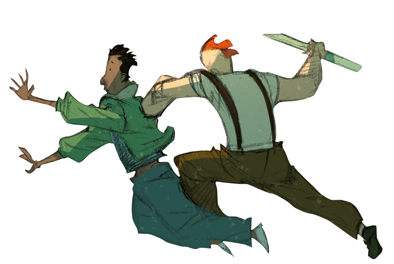 Animierte Buchvorstellung Graphic Novel Refugee City