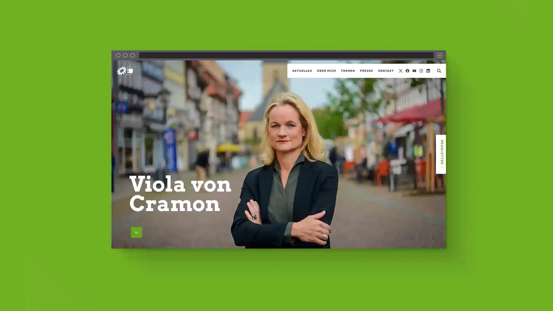 Vorschaubild des Showreels der Website von Viola von Cramon