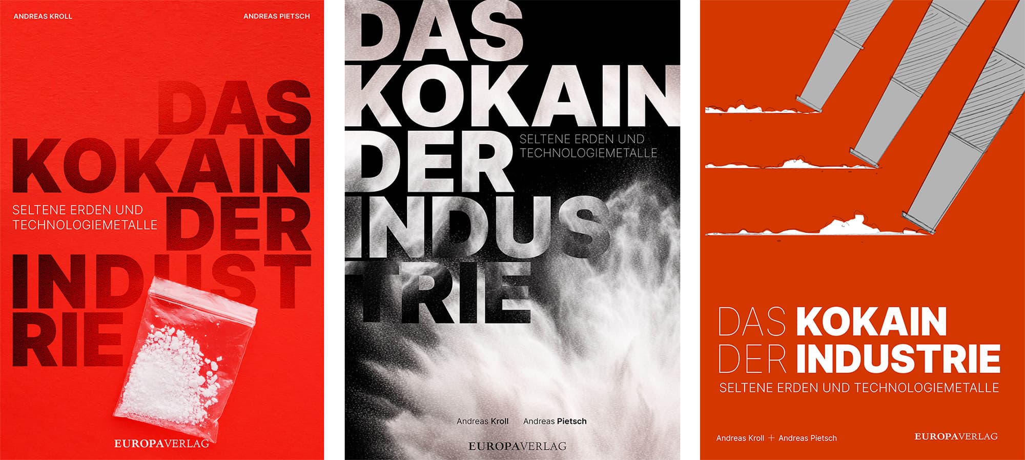 3 Titelvorschläge für das Buch „Das Kokain der Industrie“